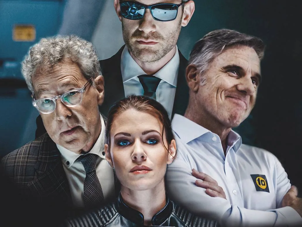 Gruppenporträt mit filmischer Ästhetik und starker Markeninszenierung. Keyvisual für Kampagnen, Corporate Storytelling und Markenkommunikation.